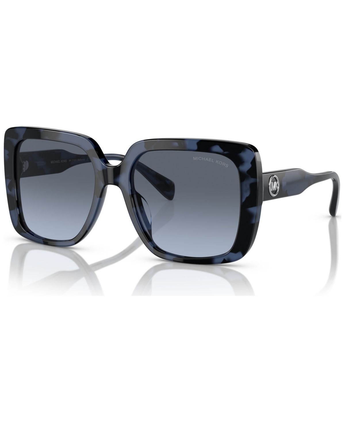 Shop Michael Kors Women's Sunglasses, Mk2183 Mallorca In Blue Tortoise