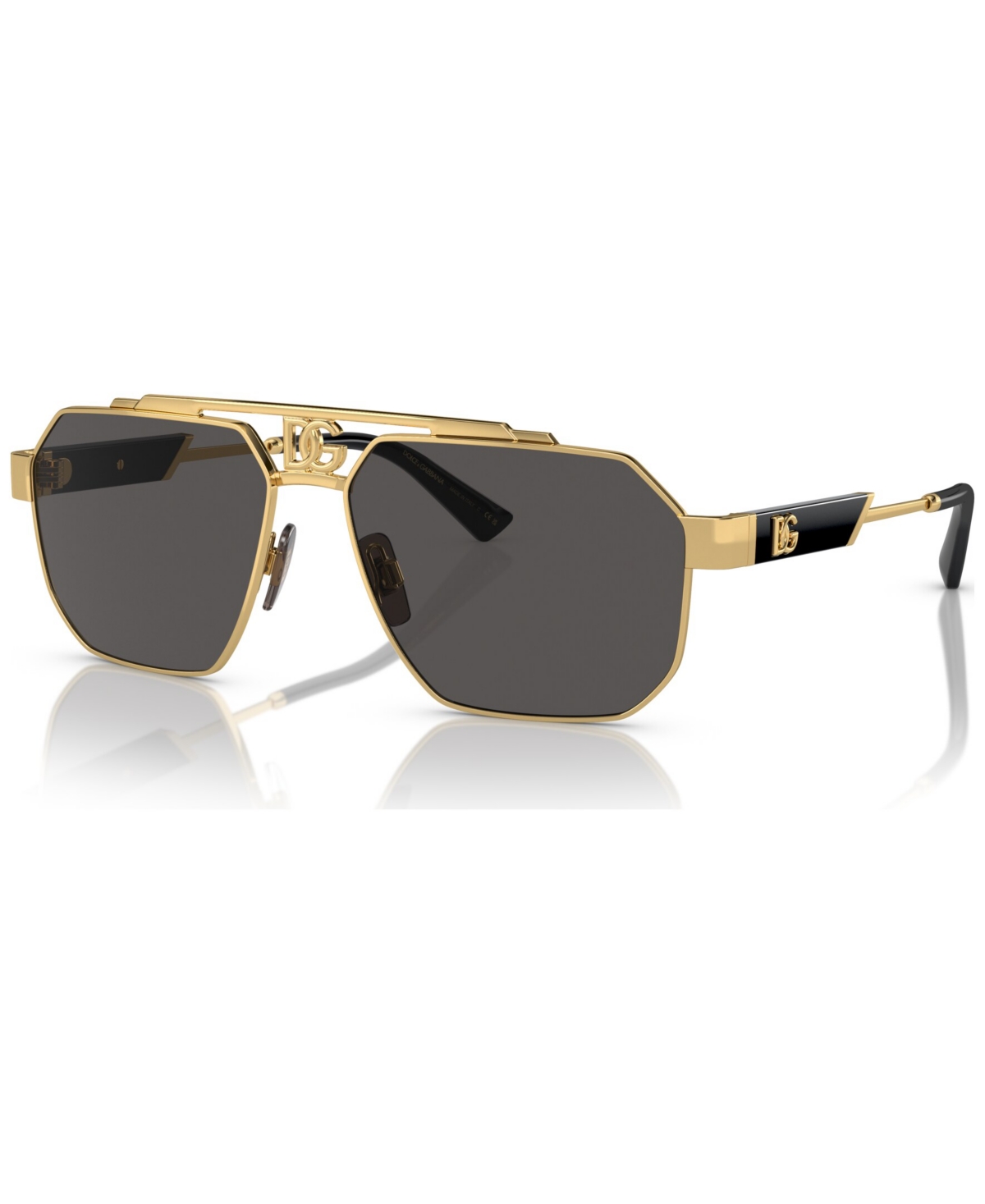 Shop Dolce & Gabbana Men's Sunglasses, Dg2294 In Gold-tone