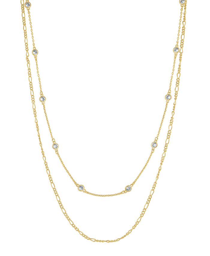 Macy's 18k cheap gold necklace