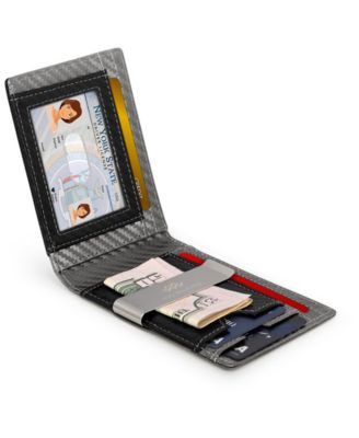 Men's Slim Bifold  Wallet with Money Clip