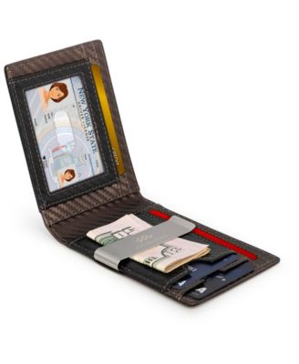 Men's Slim Bifold  Wallet with Money Clip