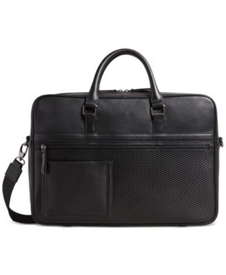 Ted Baker - Men's Textured Leather Document Bag