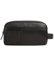YSL BLACK TOILETRY SHAVE WASH BAG MENS TOILETRY TRAVEL POUCH FOR