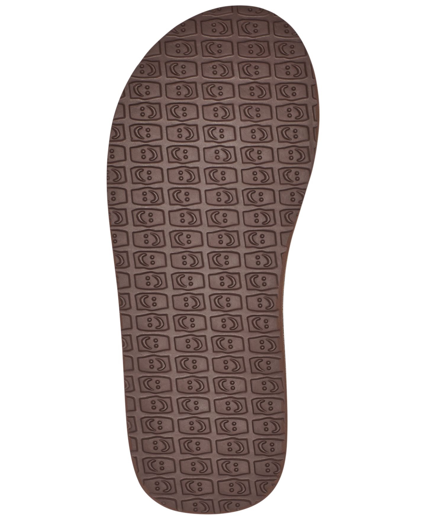 Мужские сандалии Sanuk Ziggy Suede Flip-Flops, цвет: Коричневый — фото 4