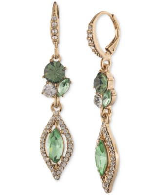 Givenchy - Gold-Tone Erinite Crystal Leverback Drop Earrings