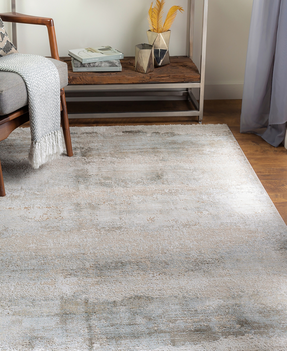 Livabliss Brunswick Bwk-2305 2'7" X 10' Runner Area Rug In Brown