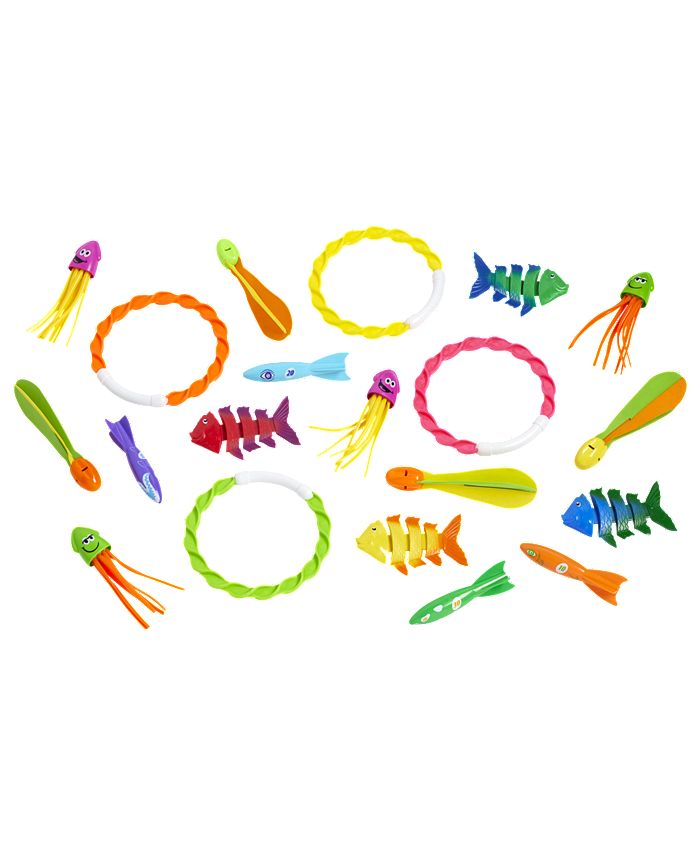 Sizzlin Cool Pool Diving Toys, 20 Pieces, Created for You by Toys R Us