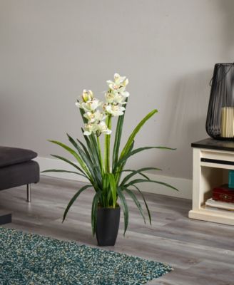 39” Cymbidium Orchid Artificial Plant