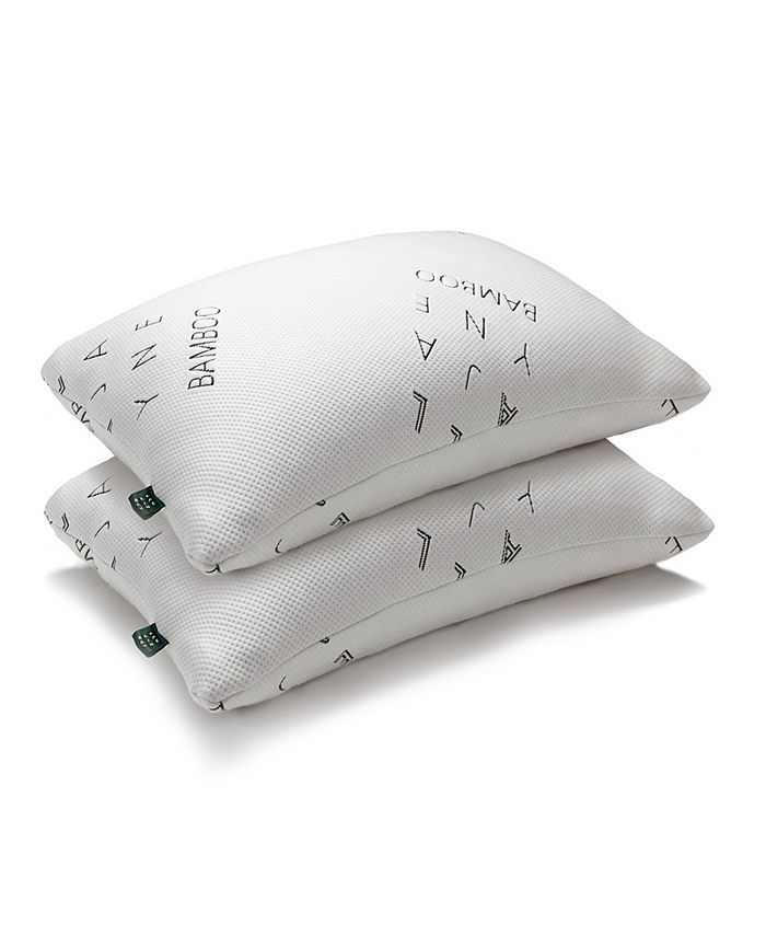 Ella Jayne Bamboo Shredded Memory Foam Pillow, Standard/Queen