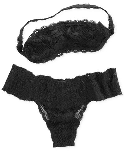 Cosabella Candle Thong and Eye Mask Set CANDL0322