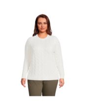 Plus size shop ivory sweater