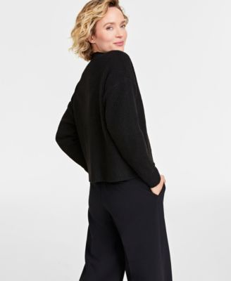 Women's Three-Button Shaker Cardigan, Created for Macy's