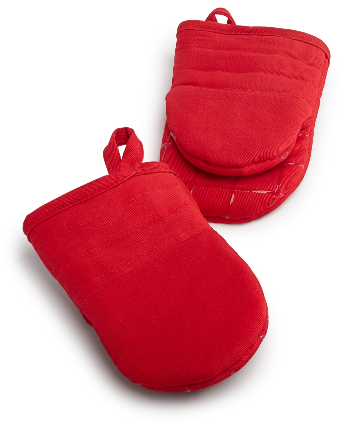 Core 2-Pc. Cotton Red Mini Mitts Set Created for Macy's