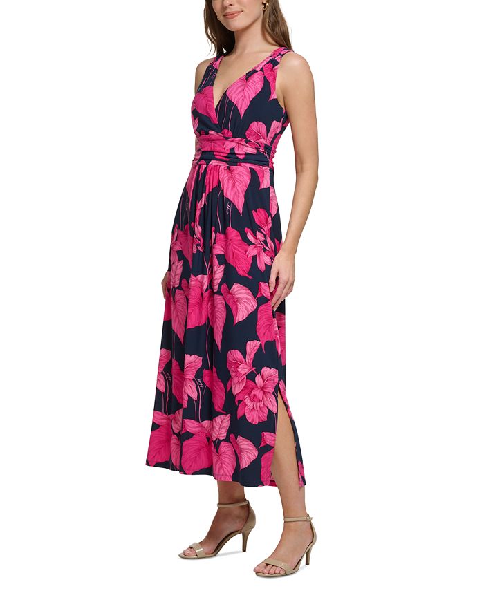 Tommy Hilfiger Women's Floral-Print Maxi Dress - Macy's