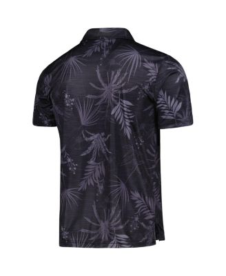 Men's Black Iowa Hawkeyes Palms Team Polo Shirt