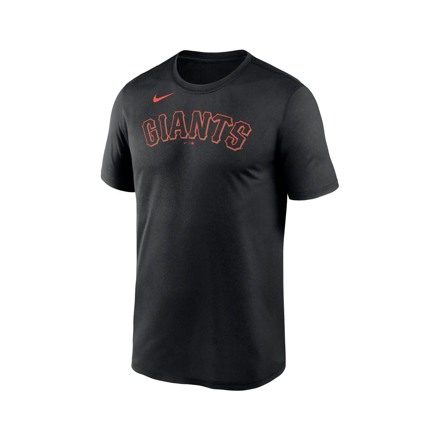 Мужская футболка Nike Black San Francisco Giants New Legend Wordmark — фото 3