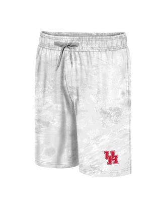 Men's White Houston Cougars Realtree Aspect Ohana Swim Shorts
