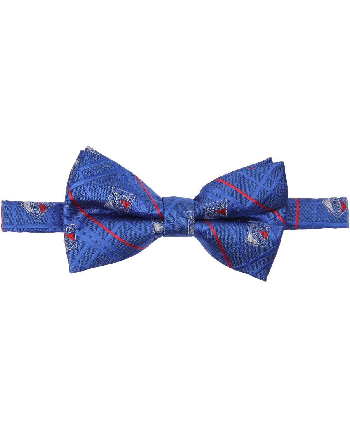 Eagles Wings Men's New York Rangers Oxford Bow Tie In Royal