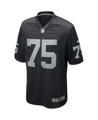 Men's Howie Long Black Las Vegas Raiders Game Retired Player Jersey