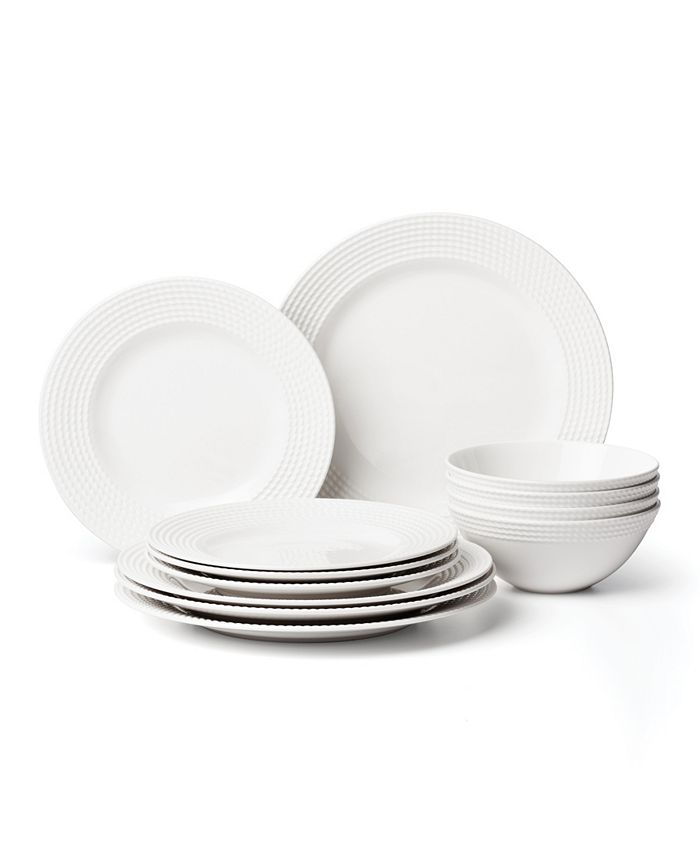 Kate Spade Wickford 38Piece Dinnerware & Flatware Set, Service for 4