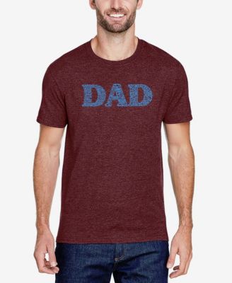 Men's Premium Blend Dad Word Art Short Sleeve T-shirt