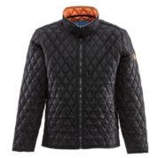 RefrigiWear Camo Diamond Quilted Hooded Jacket