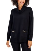 Macys womens cowl neck sweaters best sale