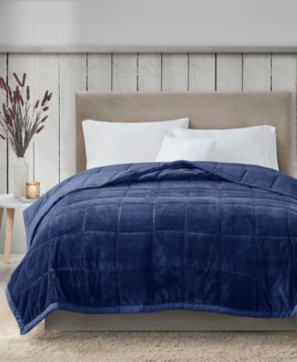 Coleman Plush Reversible HeiQ Smart Temperature Down Alternative Blanket, King