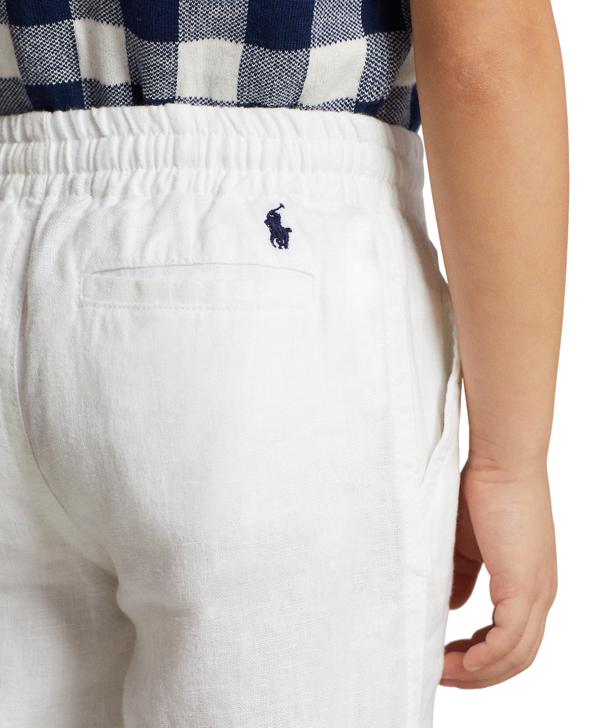 Polo Ralph Lauren Little Girls Wide-leg Pants In Deckwash White