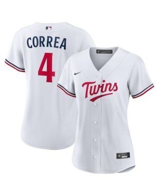 MLB Minnesota Twins (Carlos Correa) Men's Replica Baseball Jersey.