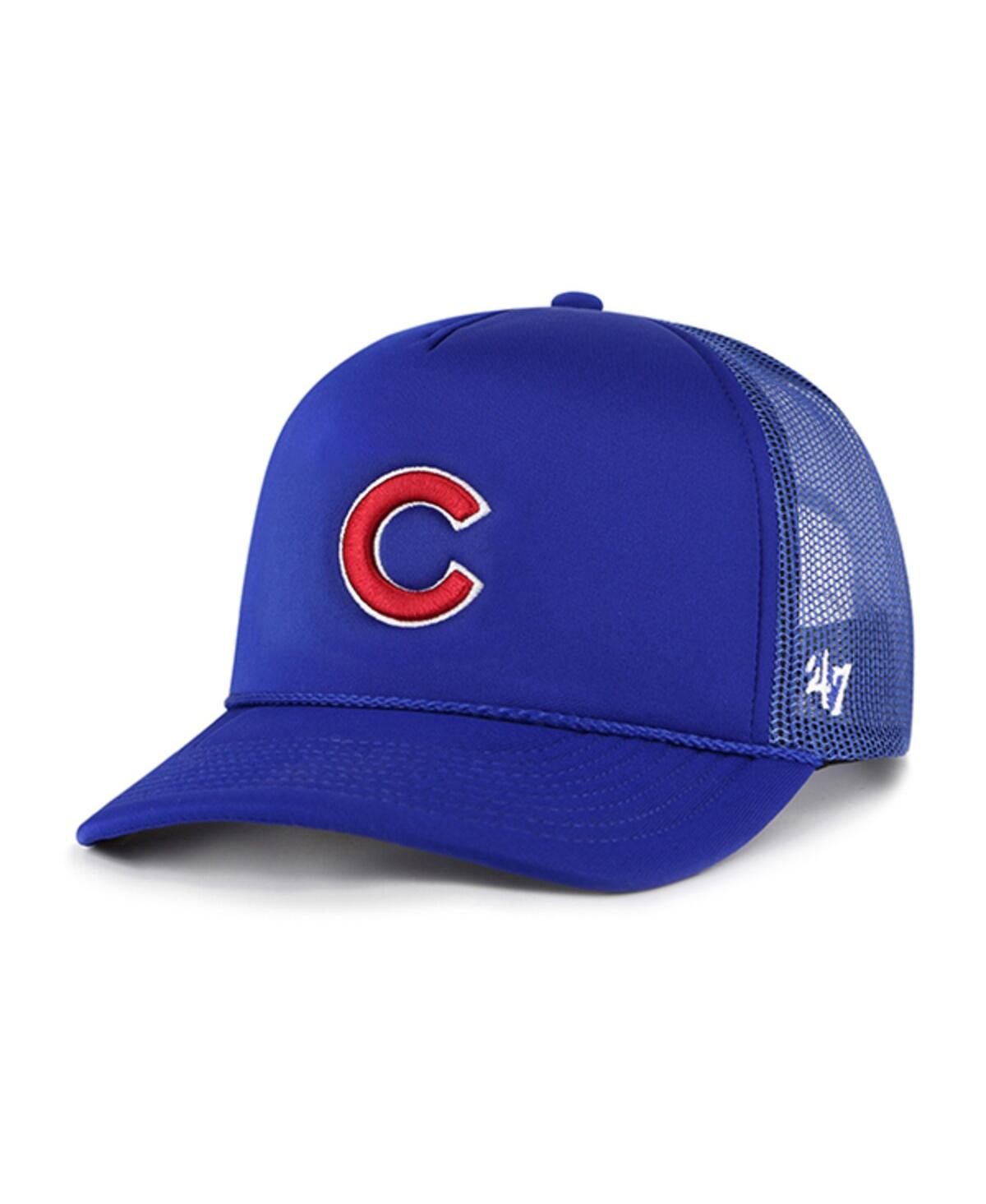47 Brand Men's ' Royal Chicago Cubs Foamo Trucker Snapback Hat