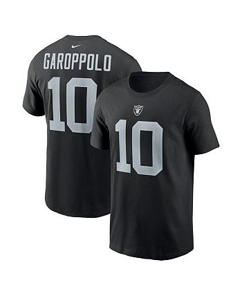 Nike Women's Jimmy Garoppolo Black Las Vegas Raiders Player Name and Number  T-shirt - Macy's