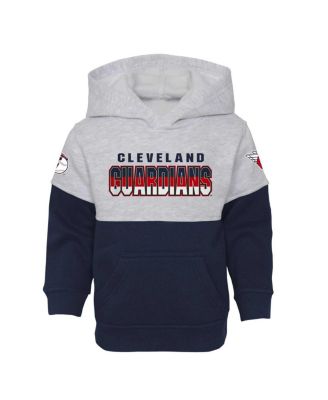 Toddler Boys and Girls Navy, Heather Gray Cleveland Guardians Two-Piece Playmaker Set