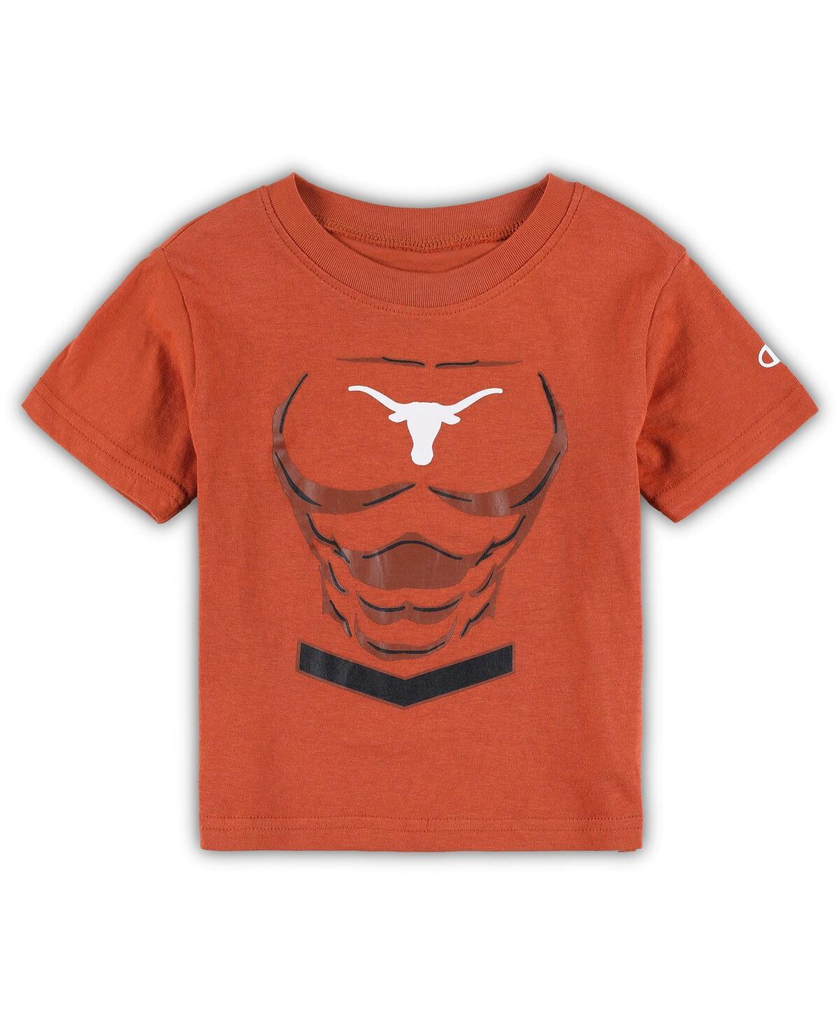 Shop Champion Toddler Boys And Girls  Texas Orange Texas Longhorns Super Hero T-shirt