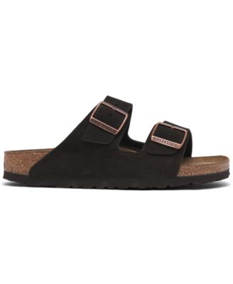 Women's Arizona Soft Footbed Suede Leather Sandals from Finish Line