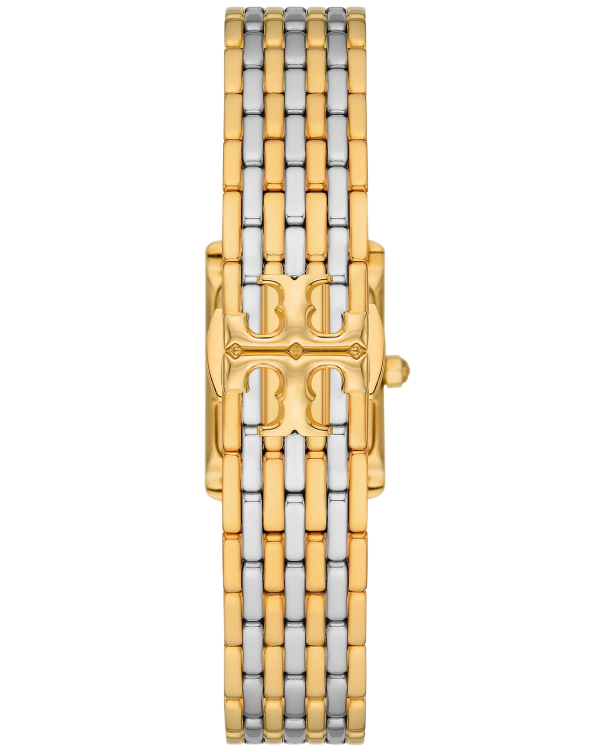 Tory Burch The Eleanor Two-hand Two-tone Stainless Steel Watch In Multicolor