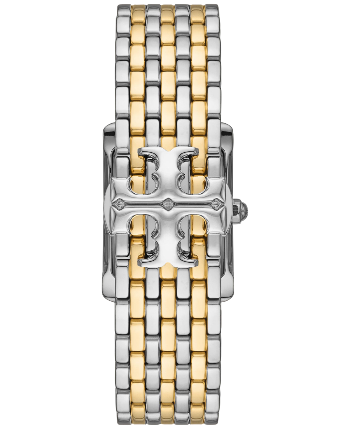 Tory Burch The Eleanor Three-hand Two-tone Stainless Steel Watch In Multicolor
