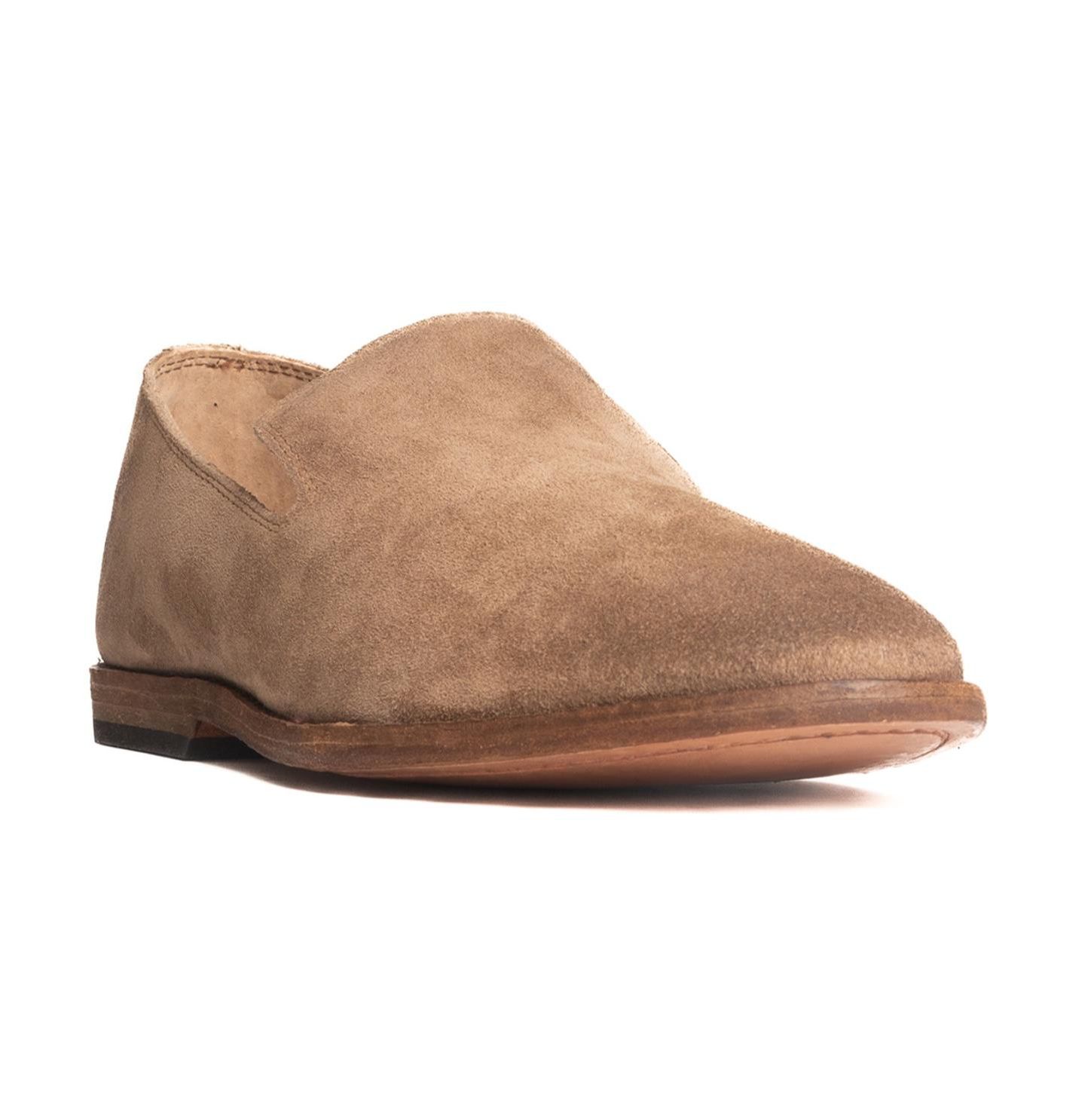 Мужские туфли Frye Chris Venetian Slip-on, цвет: Пепельный замшевый — фото 1