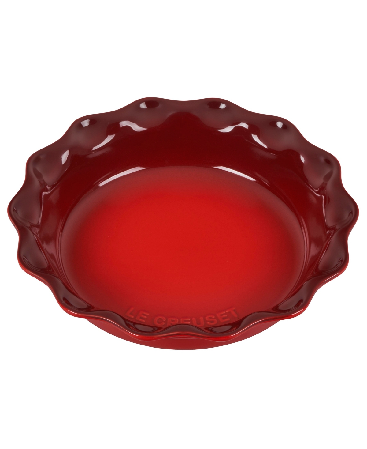 Le Creuset 9" Stoneware Pie Dish In Flame