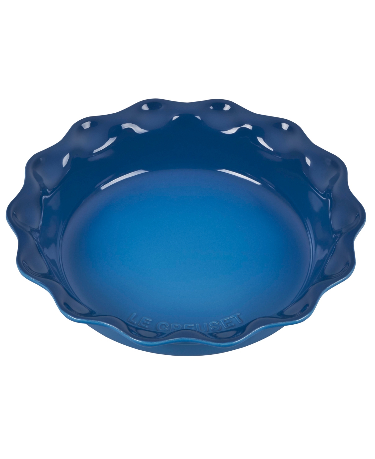 LE CREUSET 9" STONEWARE PIE DISH