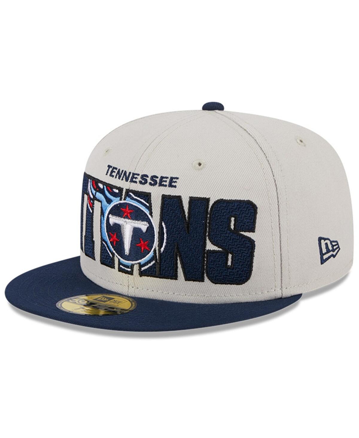Men's New Era Navy Tennessee Titans 2023 Nfl Draft On Stage 59FIFTY Fitted Hat - Navy