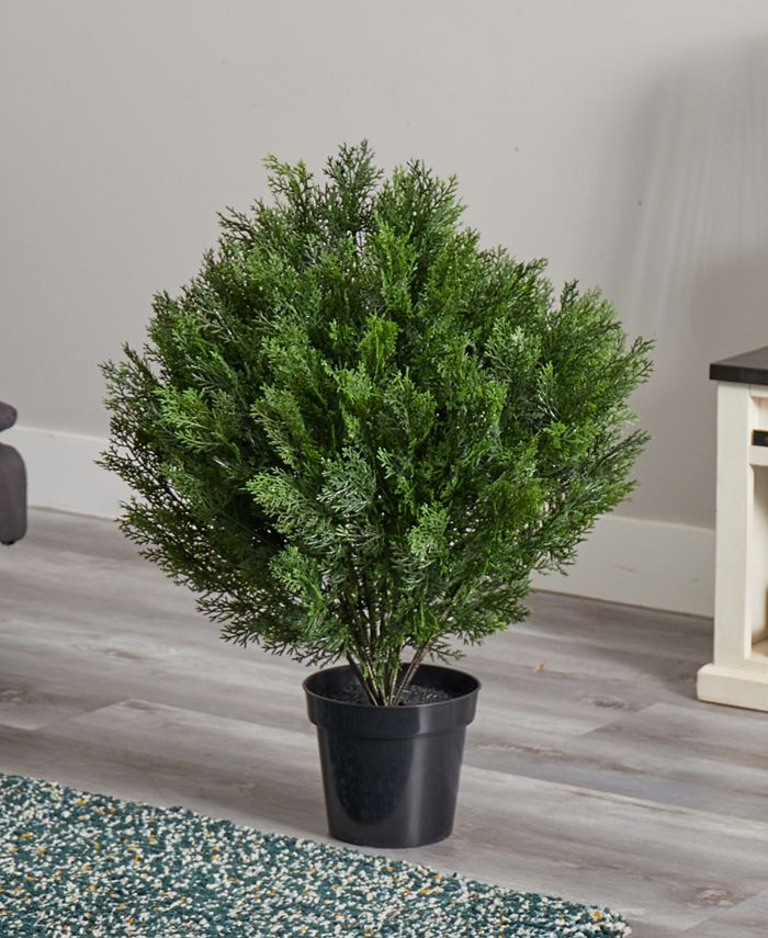 Nearly Natural - 3' Cedar Indoor/Outdoor Artificial Bush
