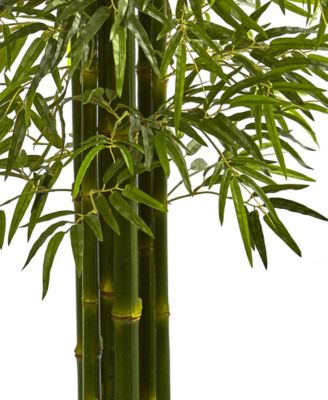 Nearly Natural 7' Indoor/Outdoor UV-Resistant Artificial Bamboo Tree
