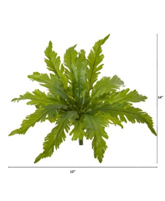 14" Fern Artificial Plant, Set of 6