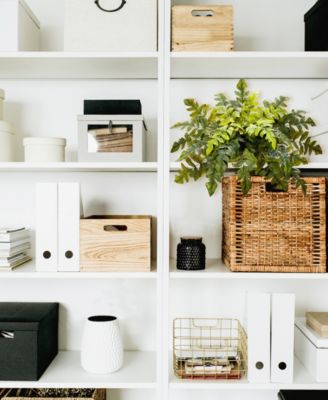 32in. Holly Fern Artificial Ledge Plant