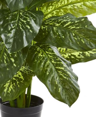 34” Dieffenbachia Artificial Plant (Real Touch)