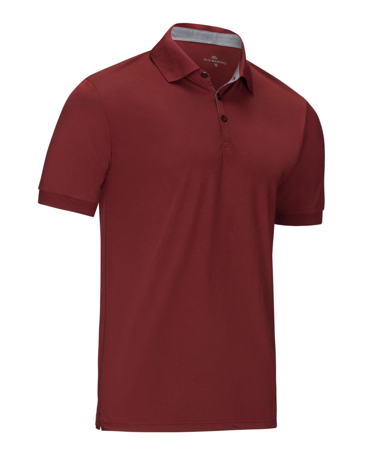Men's Designer Golf Polo Shirt - Sky blue