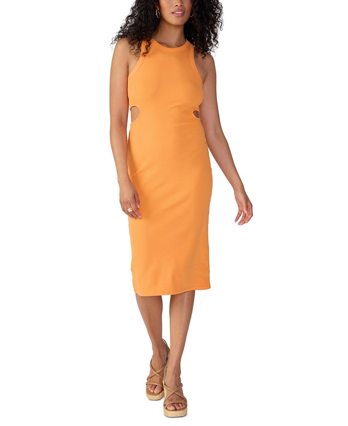 Sanctuary Women s Side Cutout Ribbed Tank Dress Macy s
