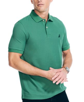 Cashmere And Cotton Blend Short-Sleeved Polo - Luxury Green