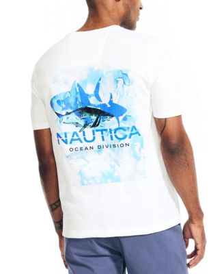 Nautica - Men's Classic-Fit Shark Logo Graphic T-Shirt